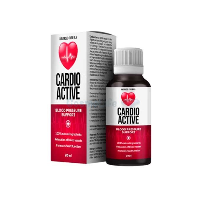 ✤ Cardio Active - druppels voor hypertensie