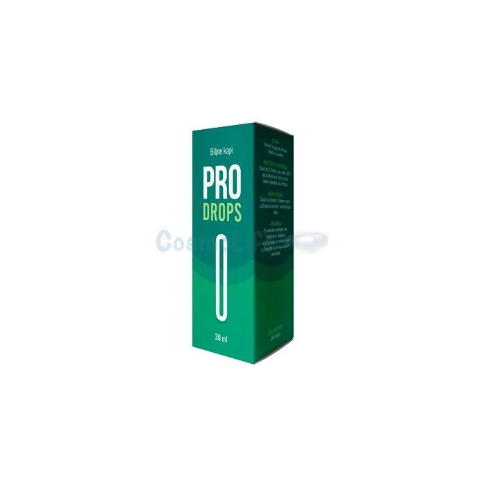 ✤ ProDrops - rimedio per la prostatite