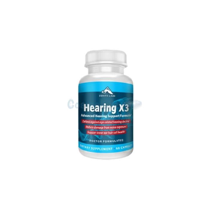 ✤ Hearing X3 - işitmeyi iyileştirmek için kapsüller