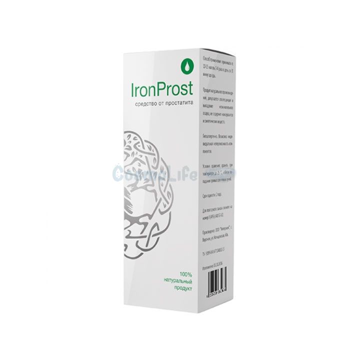 ✤ IronProst - drops from prostatitis