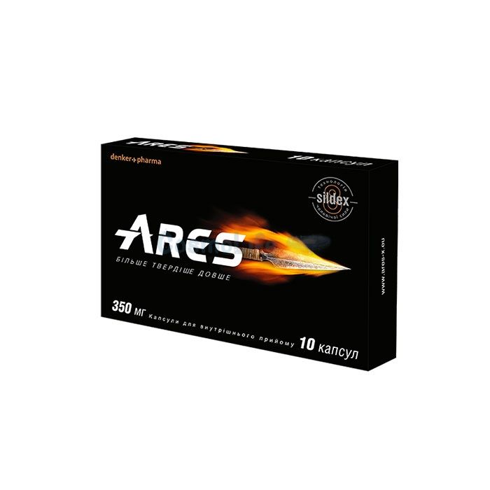 ✤ Ares - capsules pour augmenter le tonus et la force masculine