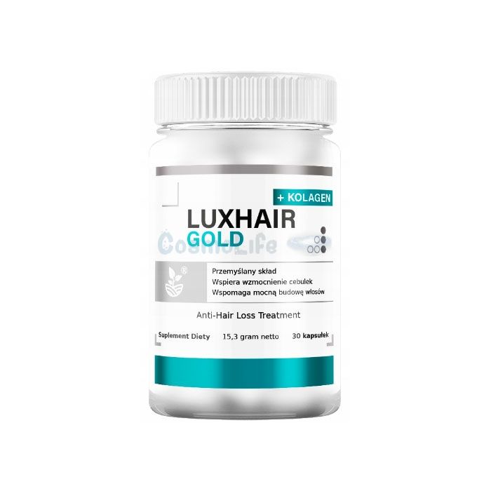 ✤ LuxHair Gold - קפסולות לצמיחת שיער