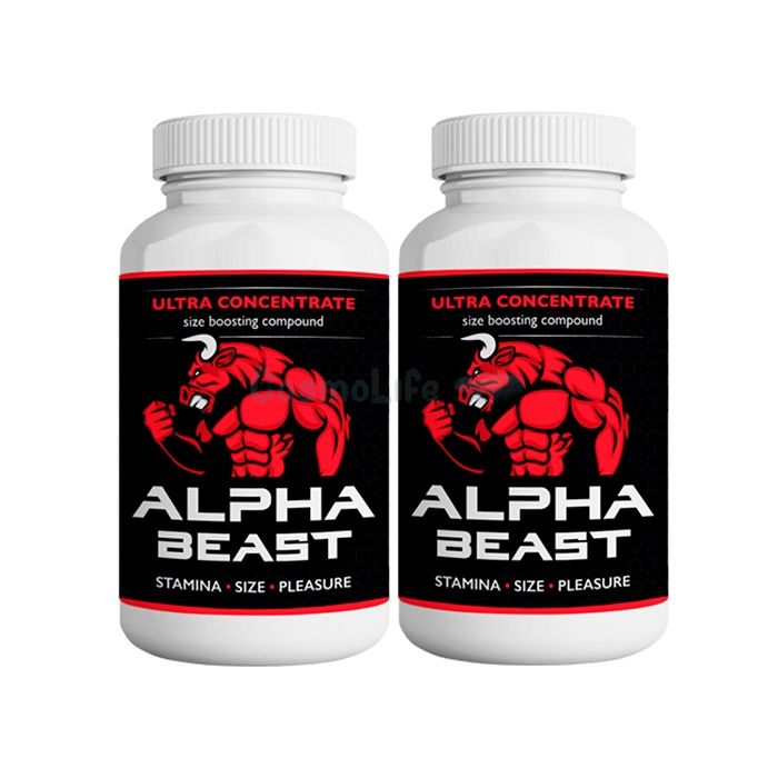 ✤ Alpha Beast - Capsulas para agrandar el pene