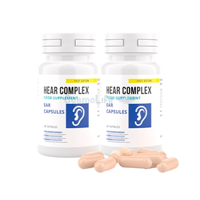 ✤ Hear Complex - complejo para restaurar la audición con acción antiinflamatoria