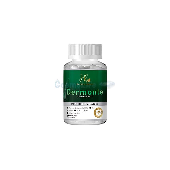 ✤ Dermonte - alopecia and hair growth capsules