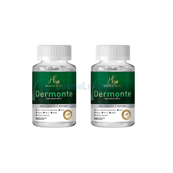 ✤ Dermonte - alopecia and hair growth capsules