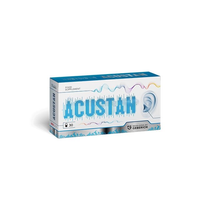 ✤ Acustan - cápsulas para melhorar a audição