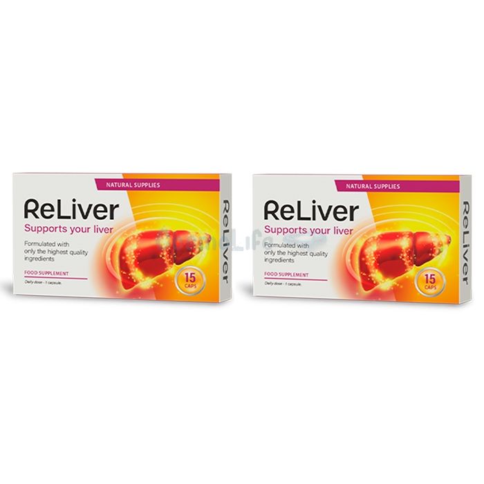 ✤ ReLiver - kapszulák a májműködés javítására