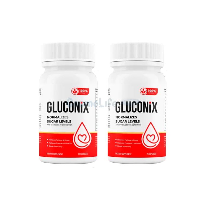 ✤ Gluconix - cápsulas para diabetes