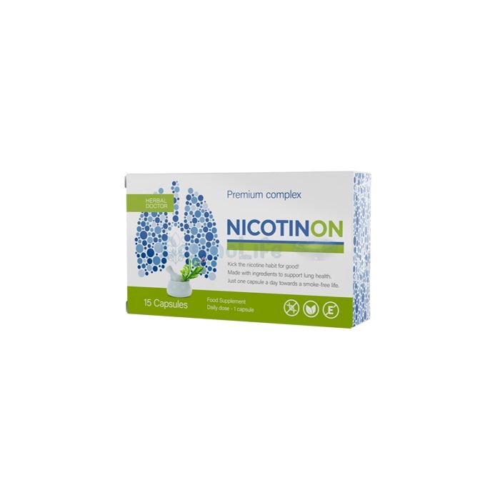 ✤ Nicotinon - premium complex to facilitate the process of quitting smoking