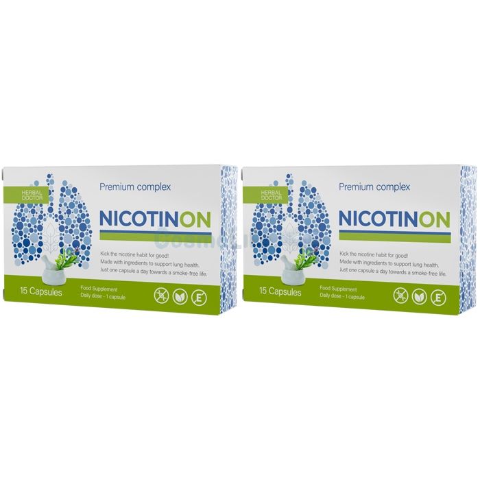 ✤ Nicotinon Premium - capsule care facilitează renunțarea la fumat