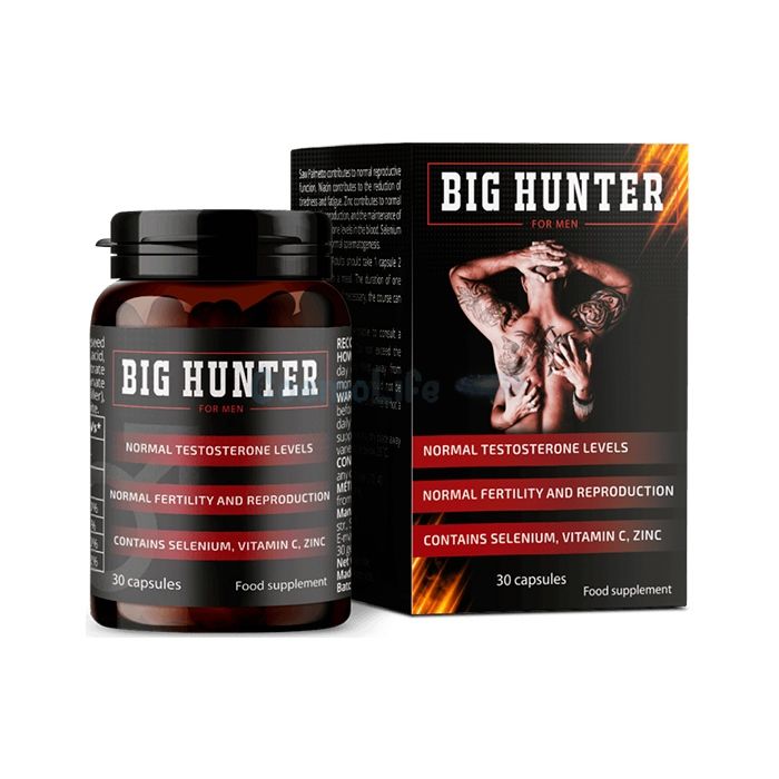 ✤ Big Hunter - capsules pour la prostatite