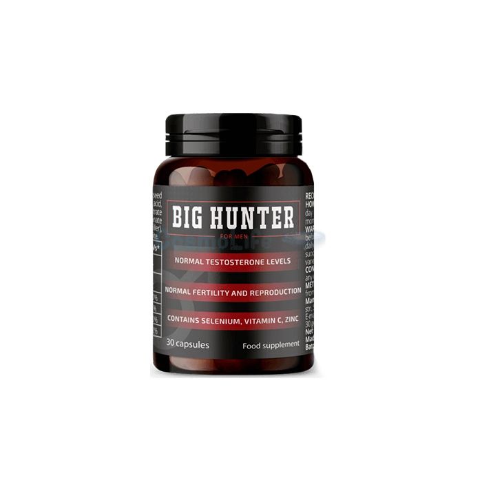 ✤ Big Hunter - capsule per la prostatite