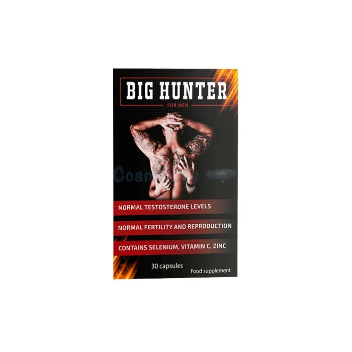 ✤ Big Hunter - κάψουλες για προστατίτιδα