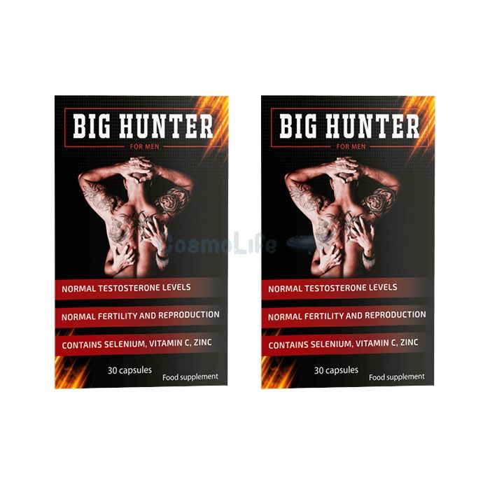 ✤ Big Hunter - κάψουλες για προστατίτιδα