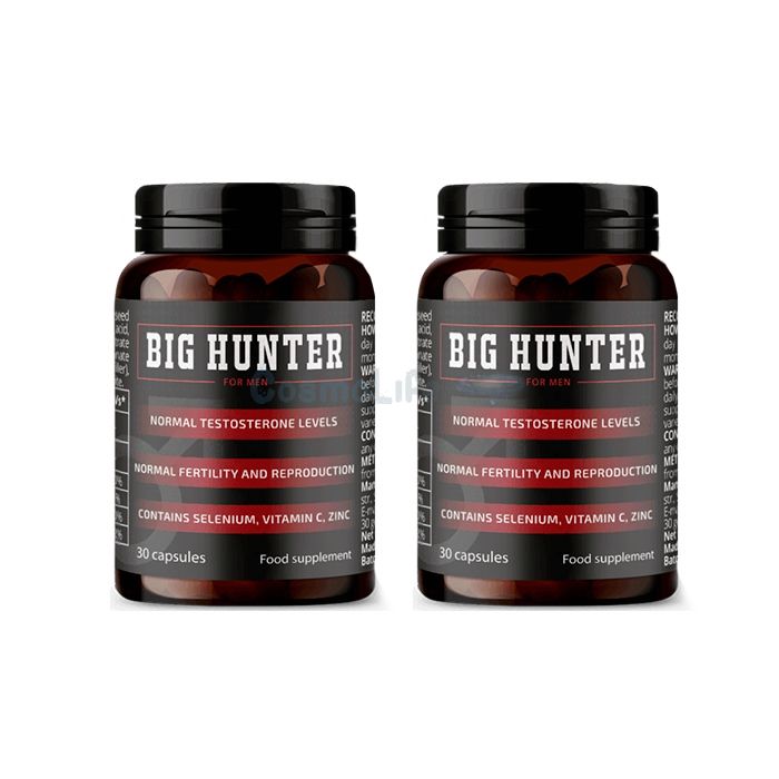 ✤ Big Hunter - Kapseln gegen Prostatitis