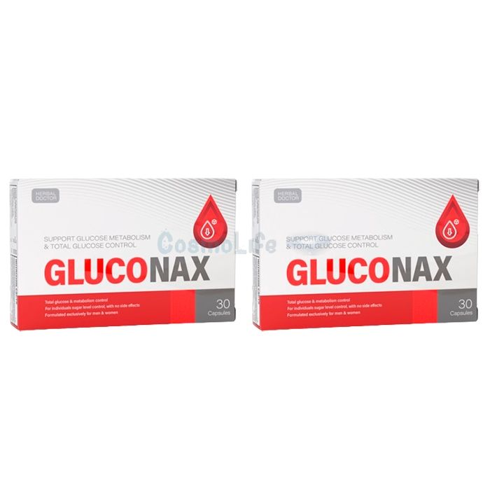 ✤ Gluconax caps - средство для нормализации уровня сахара