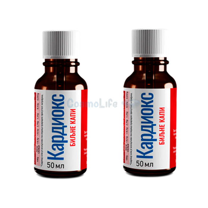 ✤ Cardiox drops - remedy for high blood pressure