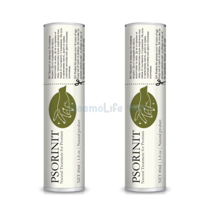 ✤ Psorinit - product for skin health when signs of scaly lesions appear or worsen