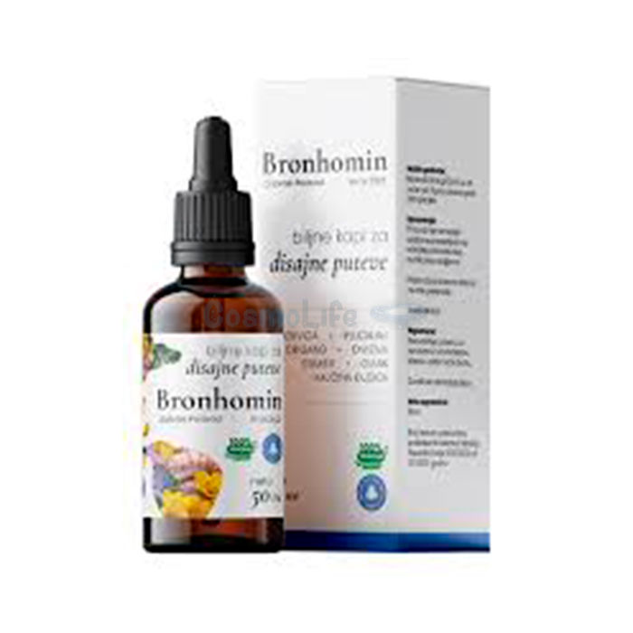 ✤ Bronhomin - produkt për shëndetin e mushkërive