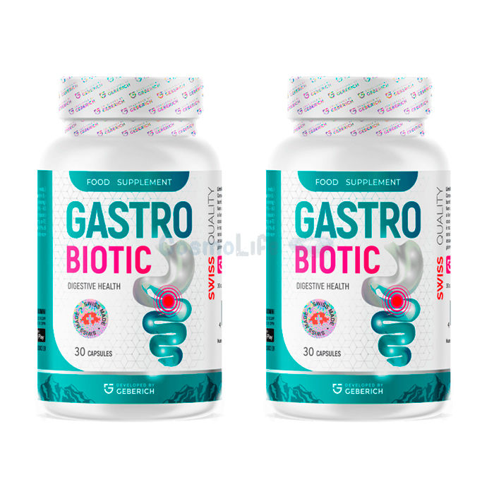 ✤ Gastrobiotic - cápsulas para gastritis