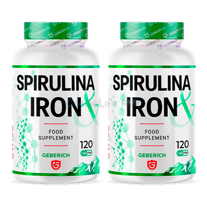 ✤ Iron Spirulina - to improve the efficiency of the immune system