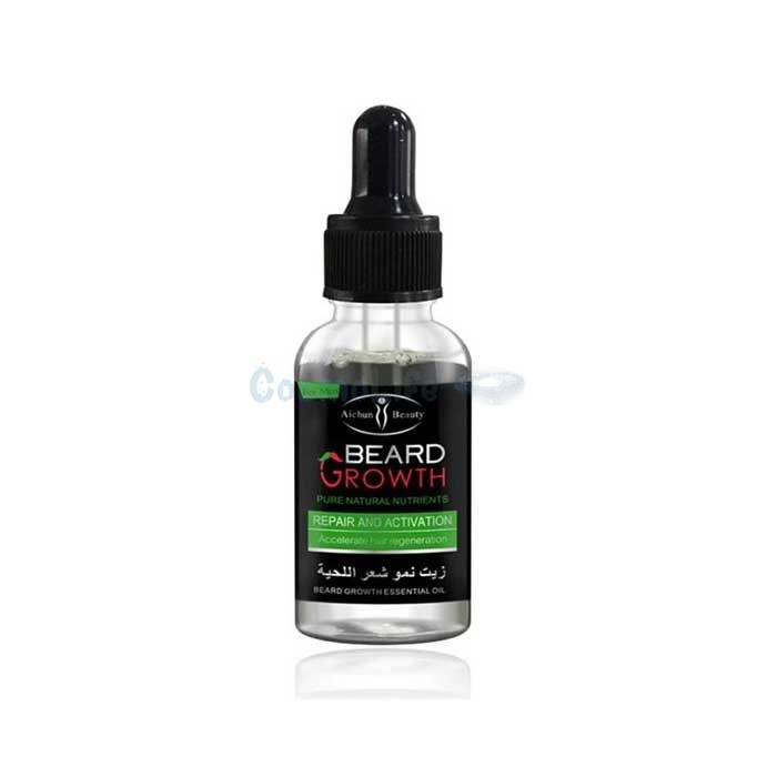 ✤ Beard Growth Oil - produto de crecemento do cabelo